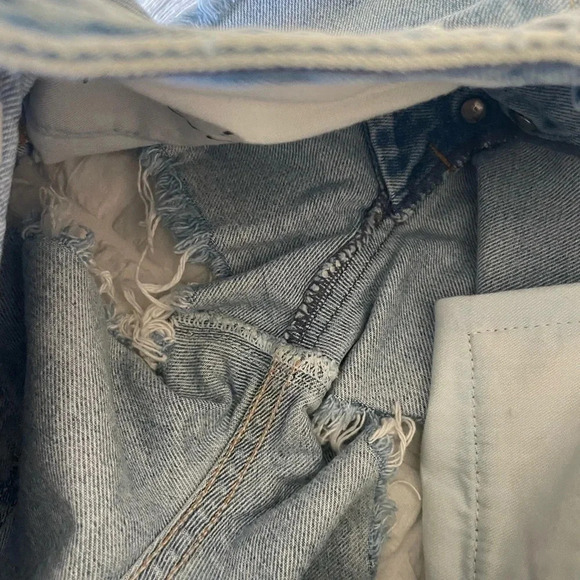 GRLFND Cindy cutoff denim shorts in silly love songs - Picture 13 of 13